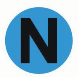 Символ "N" d=20мм EKF PROxima