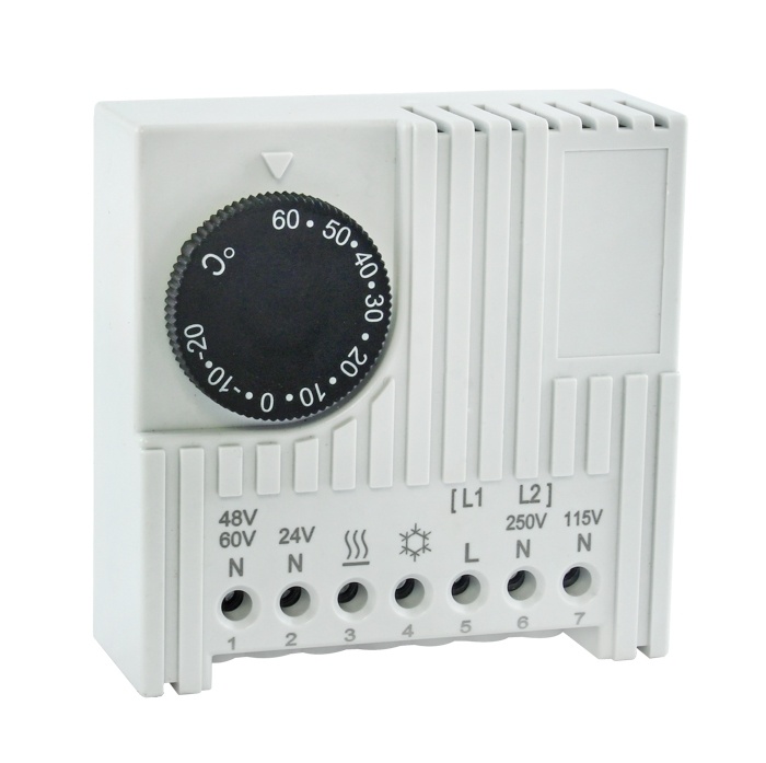 Термостат NO/NC (охлаждение/обогрев) на DIN-рейку 5-10A 230В IP20 EKF фото 1