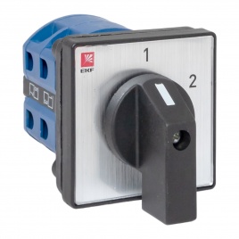 Кулачковый переключатель ПК-1-52 25А 2P "1-2" EKF
