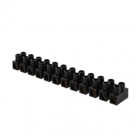 Клеммная колодка 4mm 3А полистирол черная (уп.10шт.) EKF PROxima