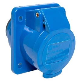 Розетка 413 2Р+РЕ 16А 220В IP44 EKF