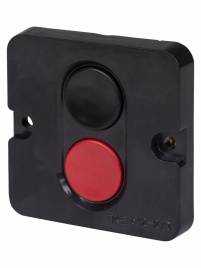 Пост кнопочный ПКЕ 612 У3, красная и черная кнопки, IP40 TDM 