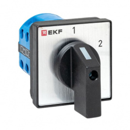 Кулачковый переключатель ПК-1-52 10А 2P "1-2" EKF 