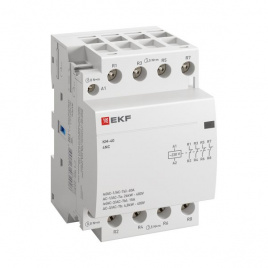Контактор модульный КМ 40А 4NC (3модуля)
