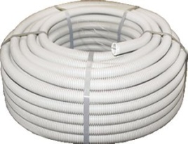 Труба гофр.ПВХ с зондом d20мм (100м) EKF Plast