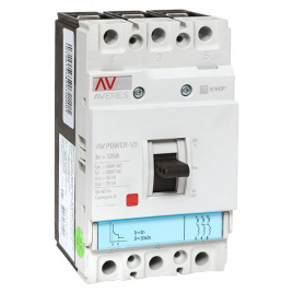 Выключатель AV POWER-1/3 125А 35kA TR