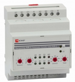Контроллер АВР на 2 ввода с секционированием AVR-3