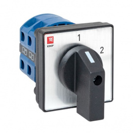 Кулачковый переключатель ПК-1-52 25А 2P "1-2" EKF