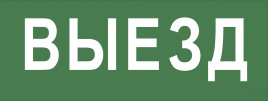 Самоклеящаяся этикетка ЭРА INFO-SSA-108 330х120мм  Выезд  SSA-101/DPA-301