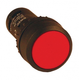 Кнопка возвратная красная SW2C-11