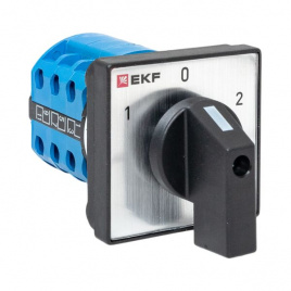 Кулачковый переключатель ПК-1-23 10А 3P "1-0-2" EKF