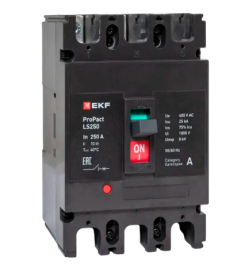 Выключатель LS250 25кА 3P 250А ProPact EKF