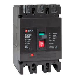 Выключатель LS250 25кА 3P 125А ProPact EKF