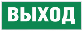 Самоклеящаяся этикетка ЭРА INFO-SSA-111 330х120мм  Выход-EXIT  SSA-101/DPA-301