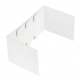 Соединитель EKF Plast 40x25 (4 шт) белый