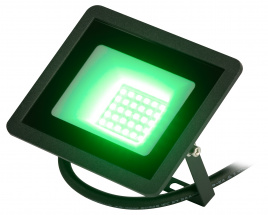 Прожектор светодиодный уличный ЭРА LPR-025-GREEN-030 30Вт зеленое свечение IP65 гарантия 2 года