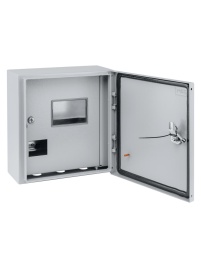Щит ЩУ-1/1-1-6 (310х300х150) 2 двери IP66 TDM