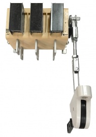 Выключатель-разъединитель ВР32У-37A31240 400А, 1 напр. с д/г , передняя смещенная л/ п
