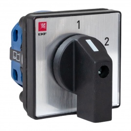 Кулачковый переключатель ПК-1-31 10А 1P "1-2" EKF
