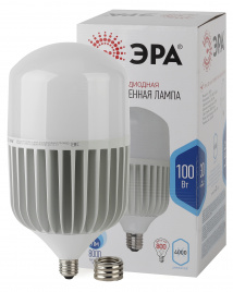 Лампа светодиодная POWER ЭРА STD LED T160-100W-4000-E27/E40 100Вт. колокол нейтральный белый свет Е27/Е40