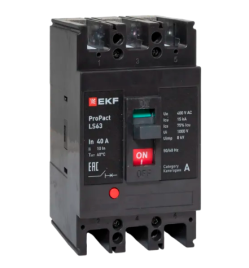Выключатель LS63 15кА 3P 40А ProPact EKF