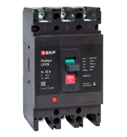 Выключатель LS125 18кА 3P 32А ProPact EKF