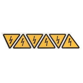 Знак "молния" (100мм) (6)
