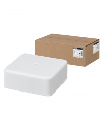 Коробка распаячная о/у 75*75*28 белая IP40 TDM 