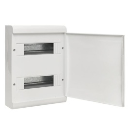 Щит ЩРН-П-24 "SlimBox" белая дверца IP41 EKF PROxima