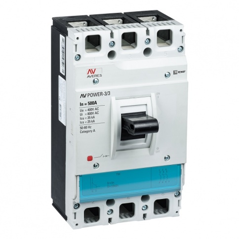 Выключатель AV POWER-3/3 500А 35kA TR фото 1