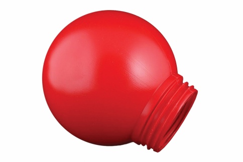 Рассеиватель РПА  85-150 шар-пластик (красный) TDM фото 1