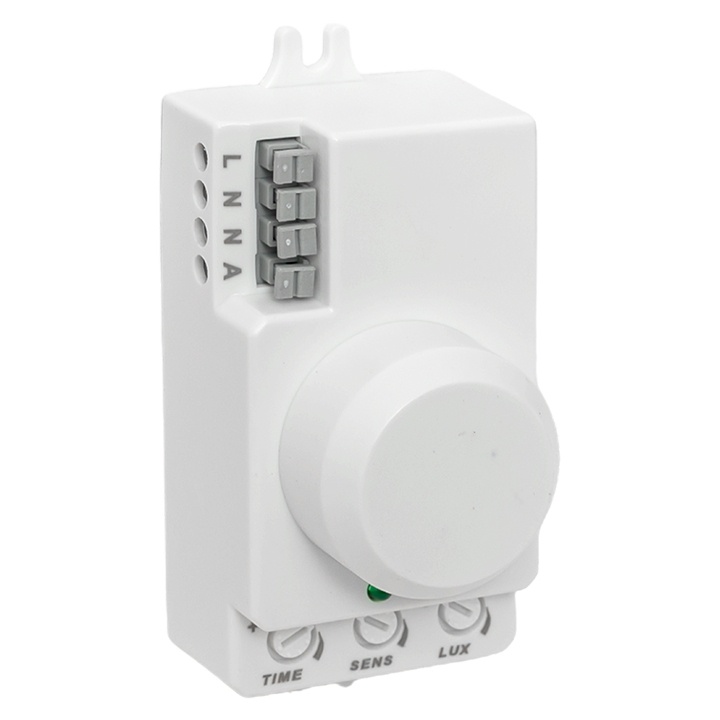 Датчик микроволновый MW-700 (ДД) белый, 1000Вт, 360гр., до 8м, IP20 EKF фото 1