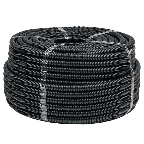Труба гофр. FRHF с зондом d50мм (20м) черная Plast EKF PROxima фото 1