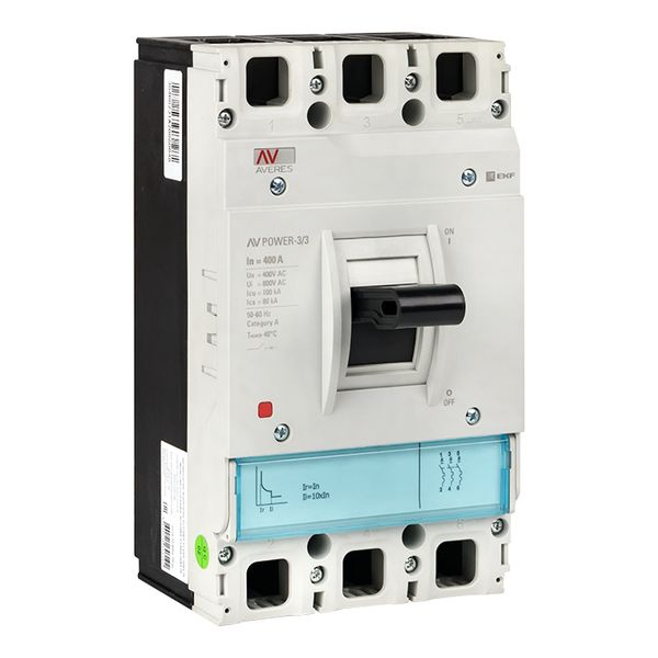 Выключатель AV POWER-3/3 400А 35kA TR фото 1