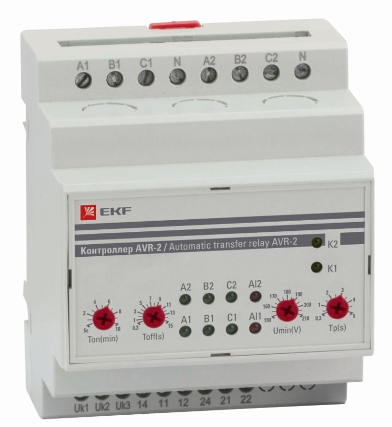 Контроллер АВР на 2 ввода с секционированием AVR-3 фото 1