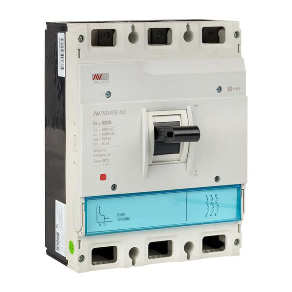 Выключатель AV POWER-4/3 800А 35kA TR фото 1