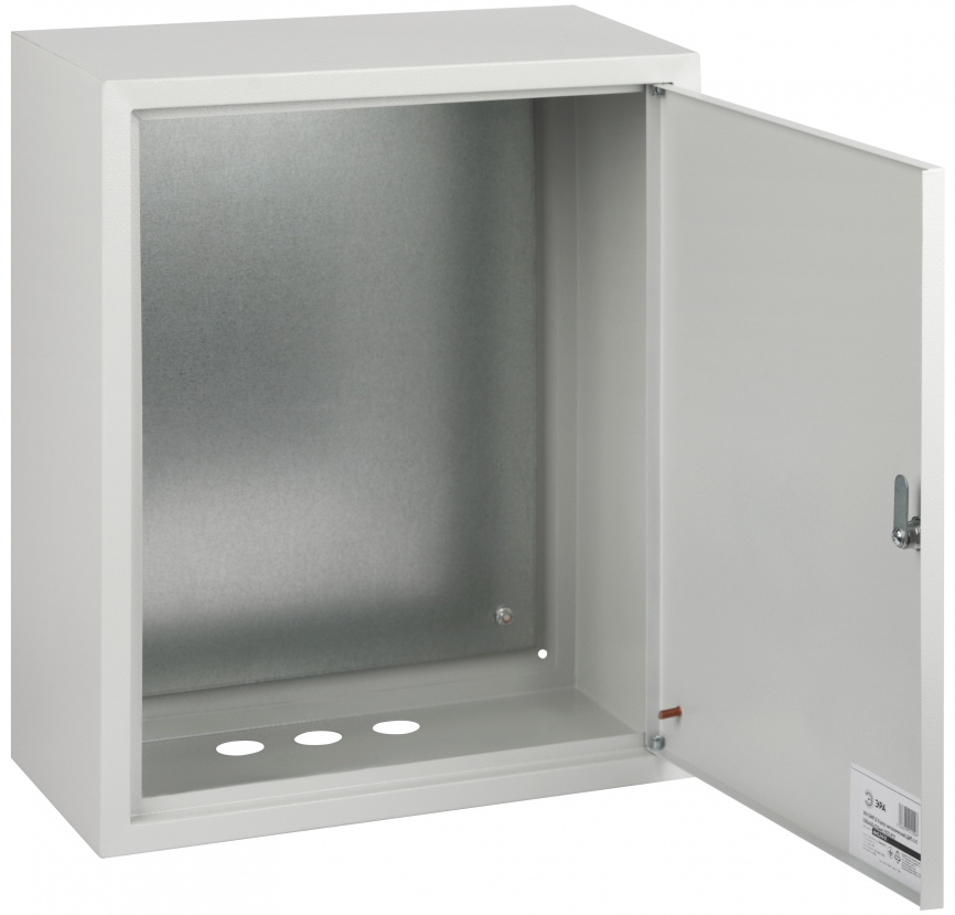Корпус металлический ЭРА SIMPLE ЩМП-2-0 (500х400х220мм) IP31 УХЛ3 серый фото 1