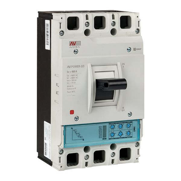 Выключатель AV POWER-3/3 400А 100kA ETU2.0 фото 1