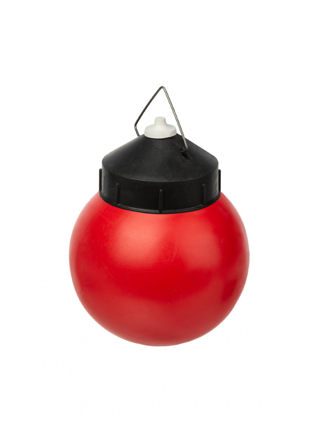 Светильник НСП 03-60-027 У1 (шар пластик красный) IP44 TDM фото 1