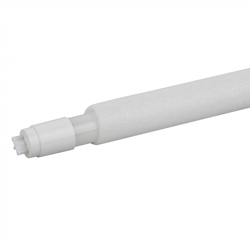 Лампа светодиодная ЭРА RED LINE LED T8-10W-840-G13-600mm R G13 10Вт трубка стекло нейтральный белый свет, пенорукав фото 1