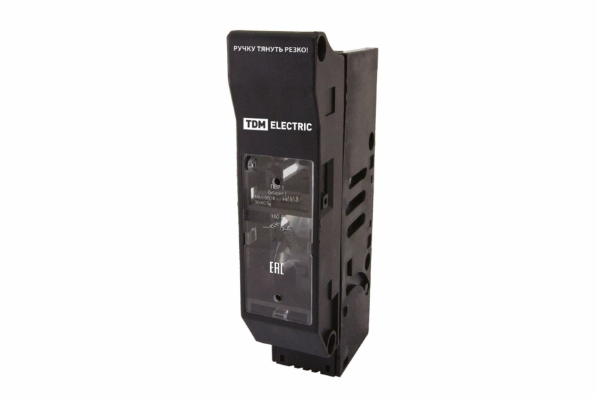 Выключатель-разъединитель ПВР 00 1П 160A с функцией защиты TDM фото 1