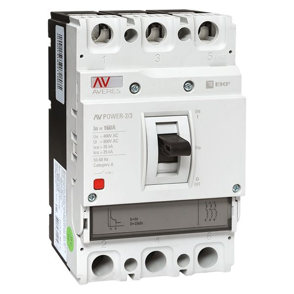 Выключатель AV POWER-2/3 160А 35kA TR фото 1