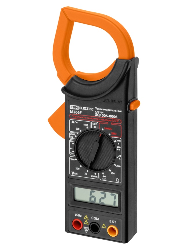 Токоизмерительные клещи серия "МастерЭлектрик" М266F TDM фото 1