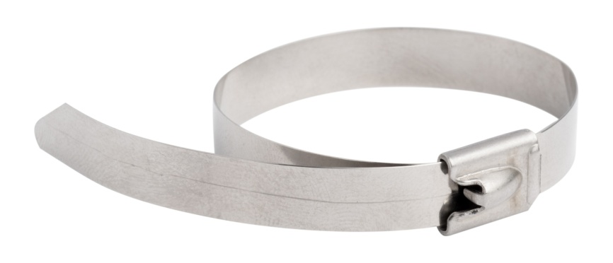Хомут из нержавеющей стали 4,6x150 (100 шт.) AISI 304 FlexLock фото 1