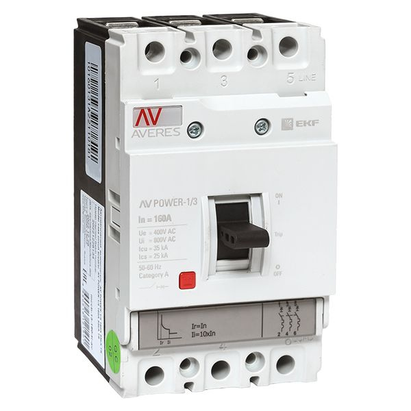 Выключатель AV POWER-1/3 160А 35kA TR фото 1