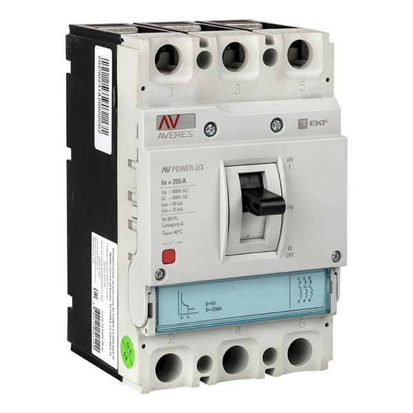 Выключатель AV POWER-2/3 250А 35kA TR фото 1