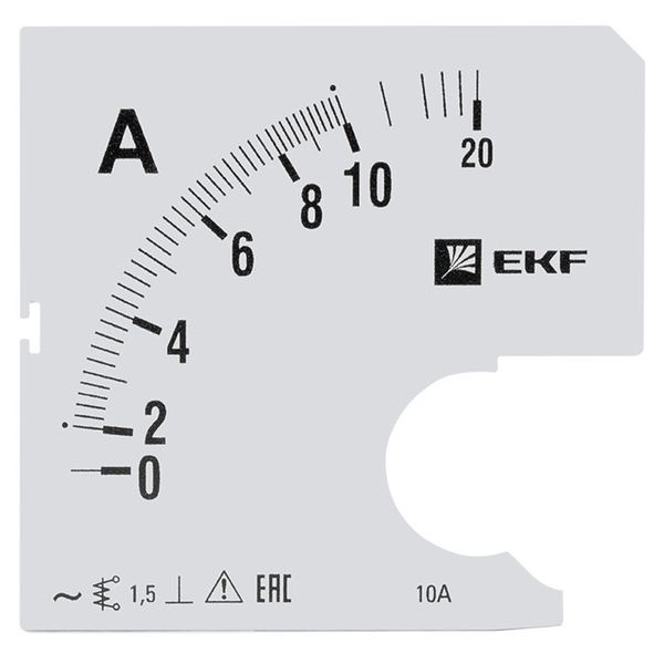 Шкала сменная для A961 10/5А-1,5 EKF PROxima фото 1