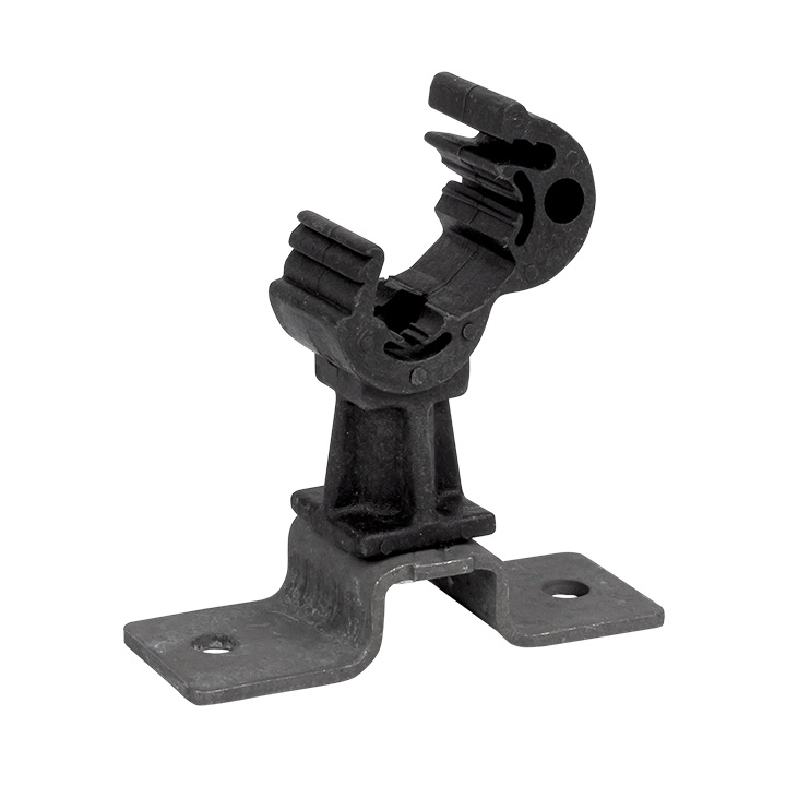 Держатель токоотвода дистанционный пластиковый, L=45мм HZ EKF PROxima фото 2