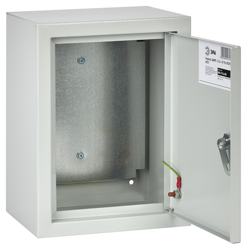Корпус металлический ЭРА ЩМП-3.2.1 (290х220х155) IP31 УХЛЗ серый фото 1